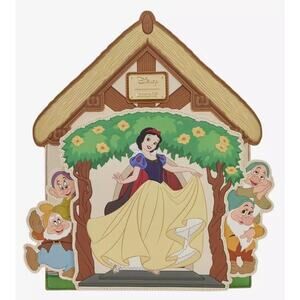 Loungefly Disney Snow White and the Seven Dwarfs Cottage Figural Mini Backpack